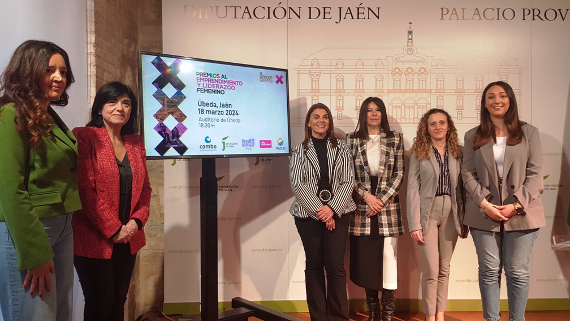 21/02/2024 Presentación de los I Premios al Emprendimiento y Liderazgo Femenino en Jaén.
POLITICA 
DIPUTACIÓN DE JAÉN