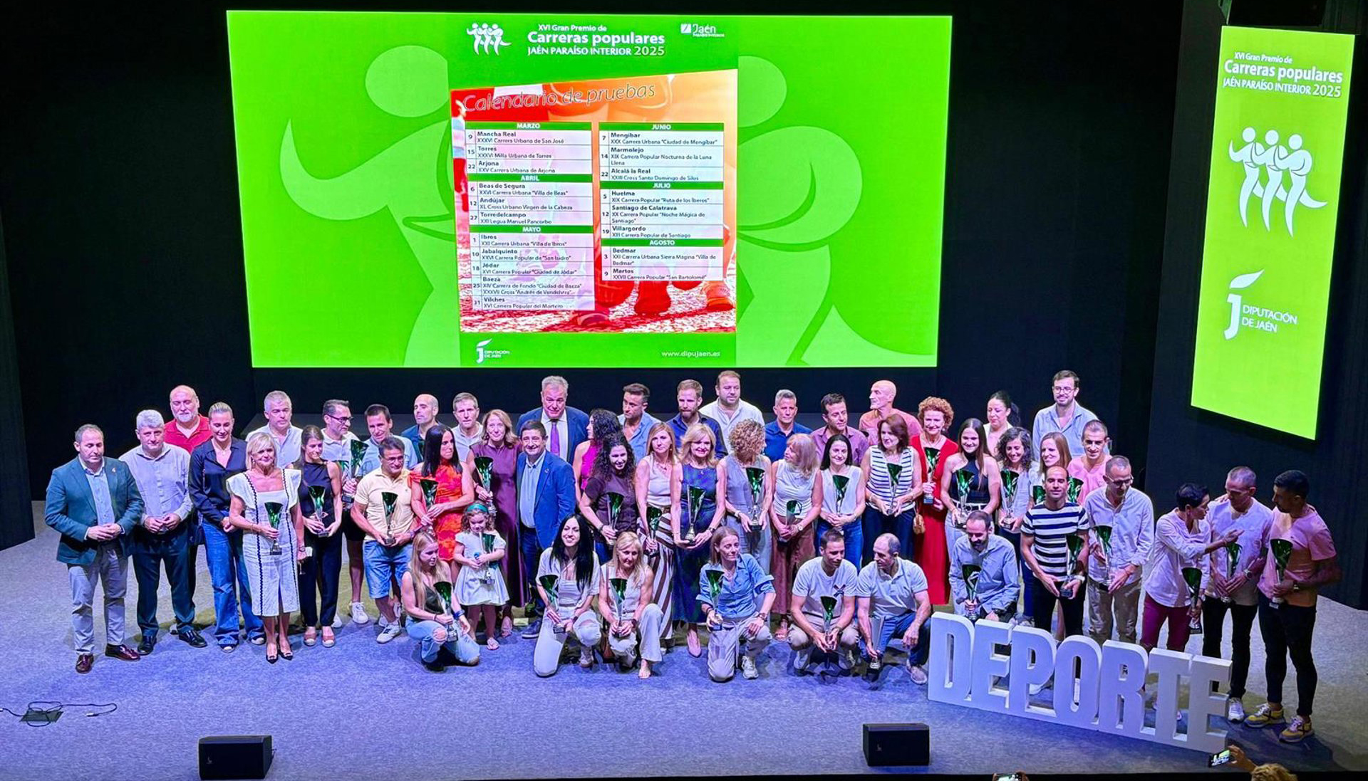 Torredelcampo se suma al éxito del Gran Premio de Carreras Populares que impulsa la Diputación de Jaén