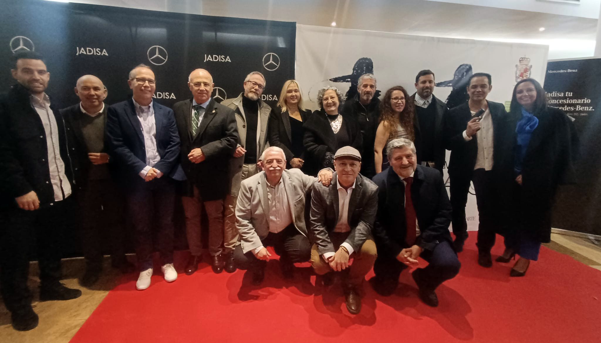 Los torrecampeños Sergio Albacete y Juan Carlos Castillo, protagonistas ayer sábado en la Gala de los II Premios Grajo