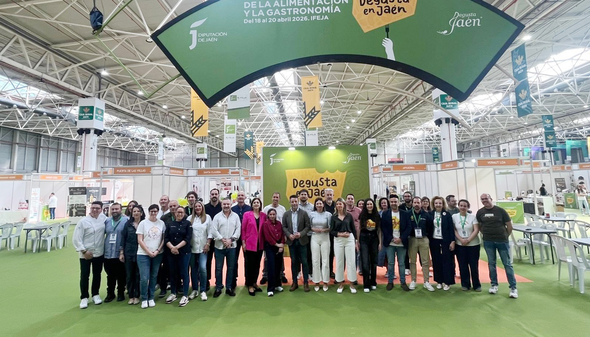 El V Salón Degusta reúne en Jaén a más de medio centenar de empresas agroalimentarias