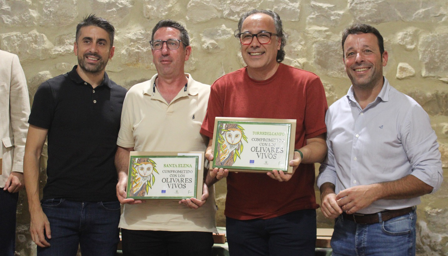 Reconocimiento al Ayuntamiento de Torredelcampo por su compromiso con la Red de Municipios por los Olivares Vivos