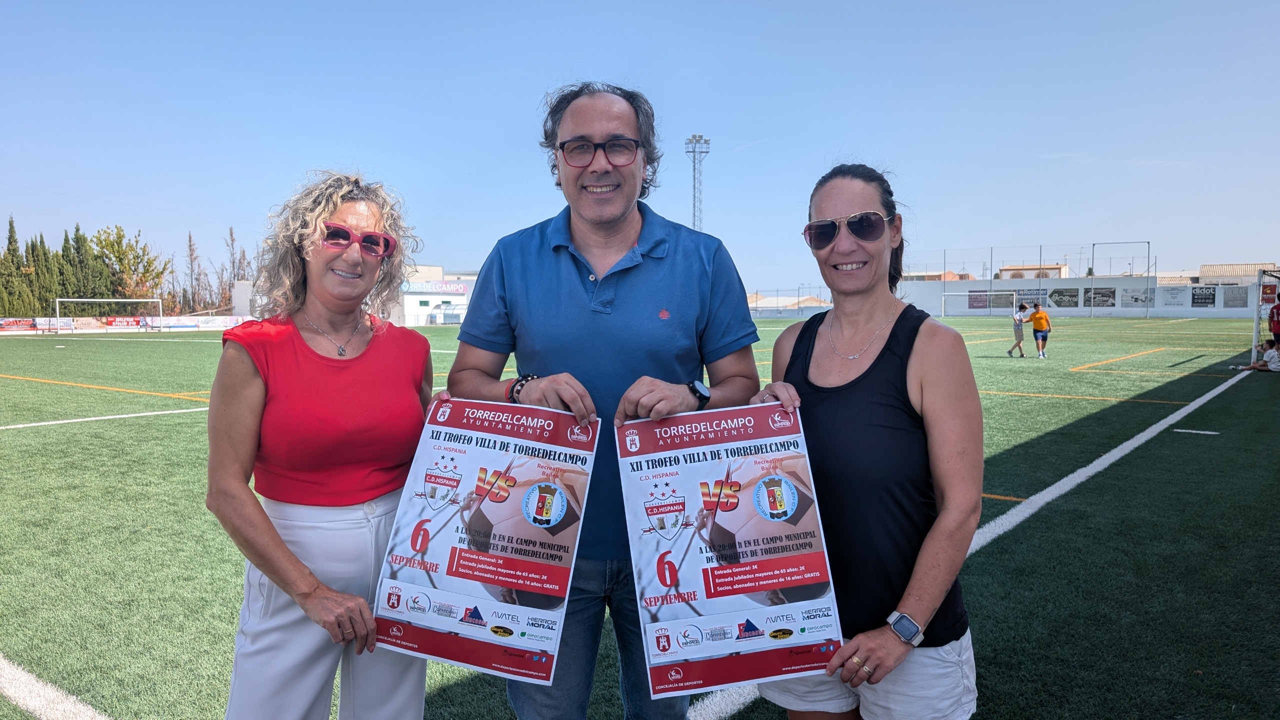 El XII Trofeo ‘Villa de Torredelcampo’ regresa este domingo con el Hispania y el Recreativo Bailén