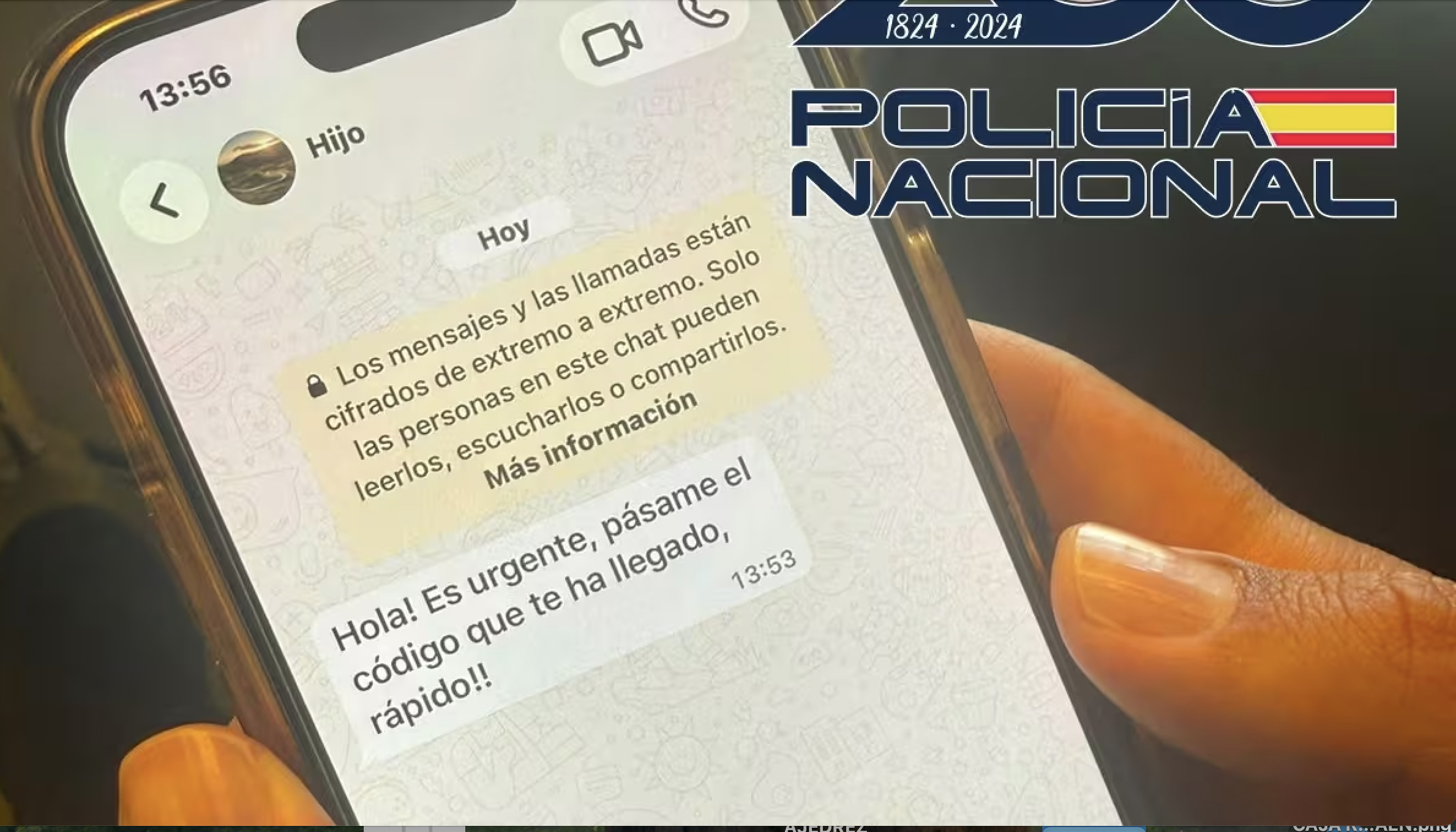 La Policía Nacional alerta en Jaén de un aumento de intentos de estafa mediante la suplantación de cuentas de WhatsApp