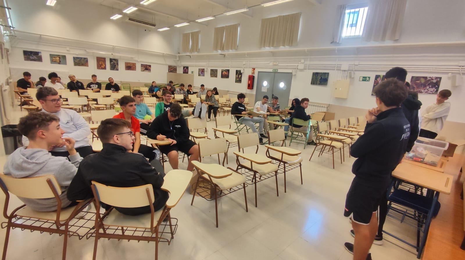 El alumnado de Formación Profesional de Torredelcampo participa en una iniciativa para fomentar el emprendimiento juvenil