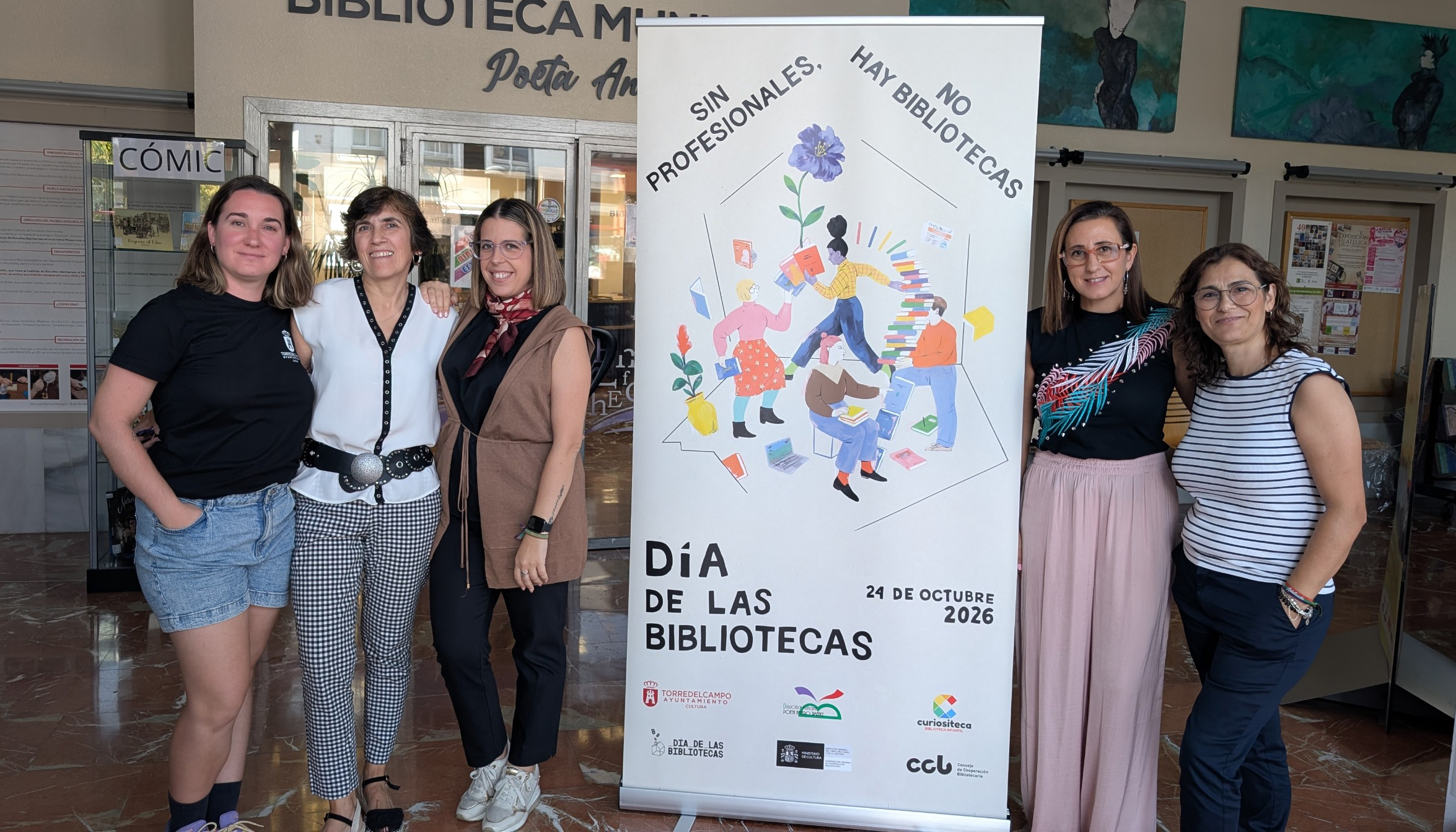 Torredelcampo celebra el Día de las Bibliotecas con una amplia programación cultural para todas las edades